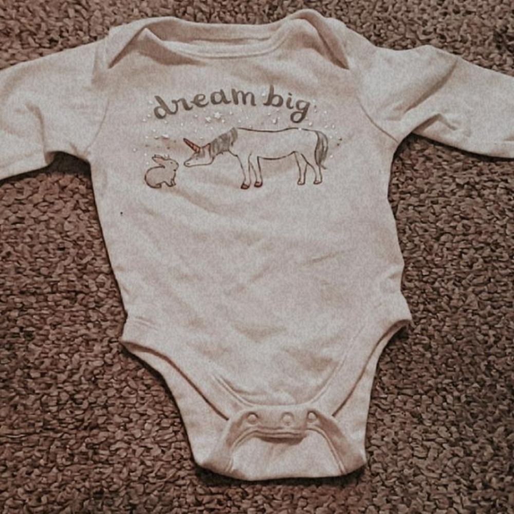 White Sleep Onsie